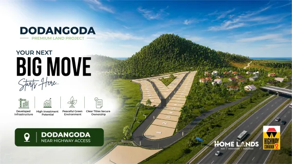Land Sale in Dodangoda: 100 Plots Facing the Southern Expressway